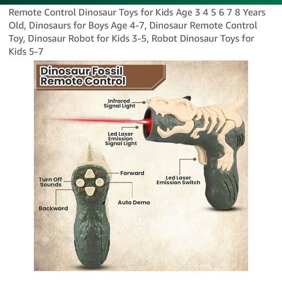 NWT Remote Control Dinosaur Toy - Picture 6 of 9